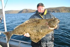 01-09-2013, Nordkapp, Norge, Helleflynder 33,000 kg, Jesper Andersen