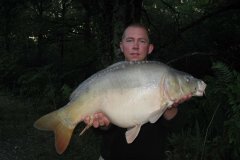 07-09-2006, Jo-Jos Frankrig, Spejlkarpe 9,700 kg, 76,0 cm, Thomas Haggren