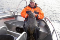 07-09-2011, Havøy Sund, Norge, Helleflynder 7,200 kg, 81,0 cm, Jesper Andersen