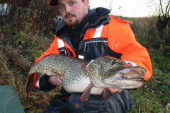 13-11-2008, Tystrup Sø, Gedde 13,400 kg, 116,0 cm, Kenneth Rosenby