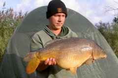 14-09-2004, Pedersborg Sø, Spejlkarpe 8,800 kg, Thomas Haggren