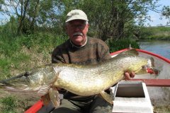 17-05-2009, Tissø, Gedde 7,500 kg, 99,0 cm, Jørgen Christensen