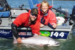 17-06-2008, Kenai River, Alaska, Laks 23,000 kg, Lone Hansen