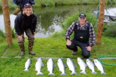 17-07-2010, Kenai River, Alaska, Laks 3,000 kg, Jes Hansen