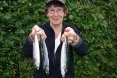 17-07-2011, Korsør, Makrel 0,400 kg, 25,0 cm, Lene Olsen