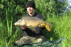 18-06-2008, Sø på Sjælland, Spejlkarpe 5,600 kg, 68,0 cm, Thomas Haggren