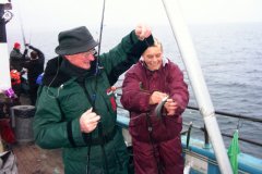 18-11-2007, Eivind Hansen har fået sild på krogen