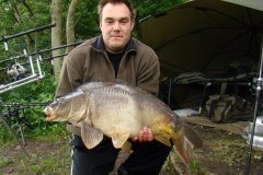 19-06-2010, Pedersborg sø, Spejlkarpe 9,200 kg, Kurt Nøttrup