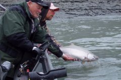 19-07-2010, Kenai River, Alaska, Laks 8,000 kg, Gert Hansen