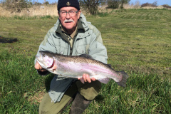 15-04-2020, Dejlig forårsregnbue fra Tude å, 2,91 kg., 61 cm., Jørgen Christensen