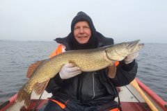 20-01-2015, Tissø, Gedde 6,050 kg, 100,0 cm, Per Egon Hansen