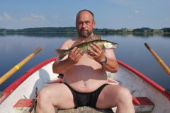 27-07-2010, Mindre Sandart 1,2 kg 52 cm taget ved dørgning over bananen med Rapala wobbler