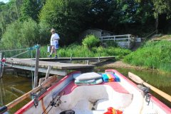 27-07-2010, Så skal livet nydes i robåden på Tystrup Sø