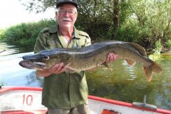 29-08-2012, Tissø, Gedde 8,500 kg, 108,0 cm, Jørgen Christensen